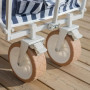 Chariot de plage pliable, Flamingueo