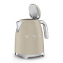 Bouilloire Années 50 Beige Lin Mat, SMEG