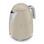 Bouilloire Années 50 Beige Lin Mat, SMEG