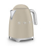 Bouilloire Années 50 Beige Lin Mat, SMEG