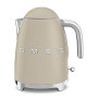 Bouilloire Années 50 Beige Lin Mat, SMEG