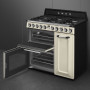 Fourneau Gaz 90x60 cm Victoria Crème, SMEG