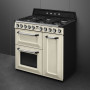 Fourneau Gaz 90x60 cm Victoria Crème, SMEG