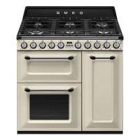 Fourneau Gaz 90x60 cm Victoria Crème, SMEG
