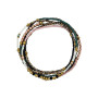 Collier et Bracelet 6 tours Nina Slim, Têtes Blondes