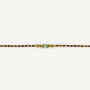 Collier et Bracelet 3 tours Gisèle Bronze, Têtes Blondes
