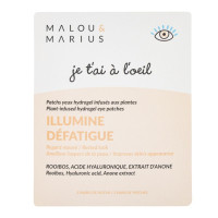 Patchs Je t'ai à l'oeil, Malou & Marius
