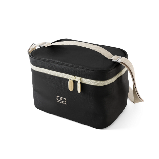 Sac à repas Isotherme Arctic Noir onyx, monbento