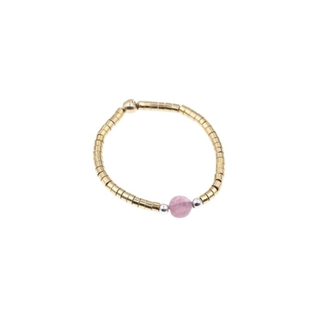 Bague Ava Tourmaline Rose, Têtes Blondes