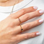 Bague Ava Tourmaline Rose, Têtes Blondes