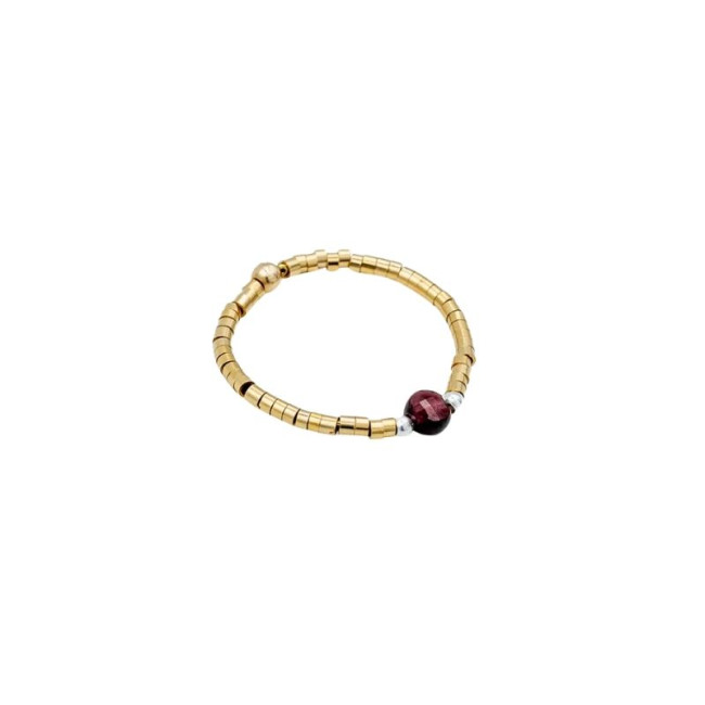 Bague Ava Grenat, Têtes Blondes