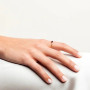 Bague Ava Grenat, Têtes Blondes