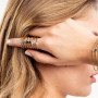 Bague Ava Turquoise d'Afrique, Têtes Blondes