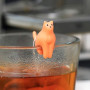 4 Porte-sachets de Thé Chat, Kikkerland