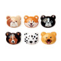 6 Pinces Sachet Chien, Kikkerland
