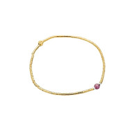 Bracelet Ava 1 Tourmaline rose, Têtes Blondes