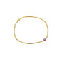 Bracelet Ava 1 Tourmaline rose, Têtes Blondes