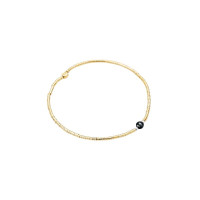 Bracelet Ava 1 Spinelle noire, Têtes Blondes