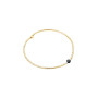 Bracelet Ava 1 Spinelle noire, Têtes Blondes