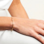 Bracelet Ava 1 Pierre du soleil, Têtes Blondes
