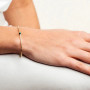 Bracelet Ava 1 Malachite, Têtes Blondes