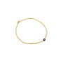 Bracelet Ava 1 Grenat, Têtes Blondes