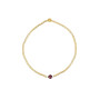 Bracelet Ava 1 Grenat, Têtes Blondes