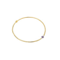 Bracelet Ava 1 Améthyste, Têtes Blondes