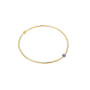 Bracelet Ava 1 Améthyste, Têtes Blondes