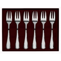 Coffret 6 fourchettes à gâteaux Confidence Guy Degrenne