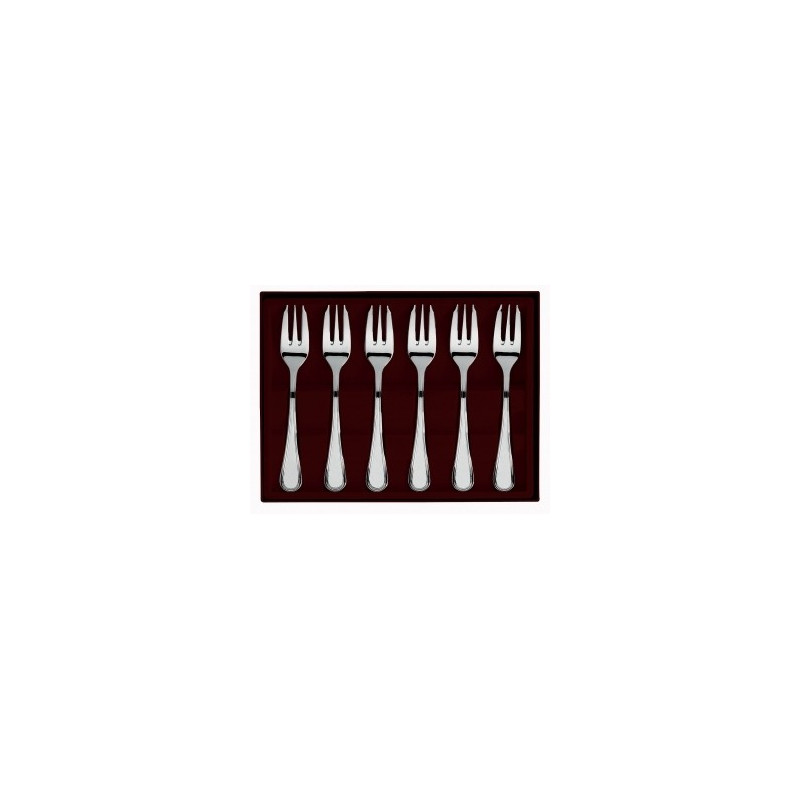 Coffret 6 fourchettes à gâteaux Confidence, Degrenne Paris