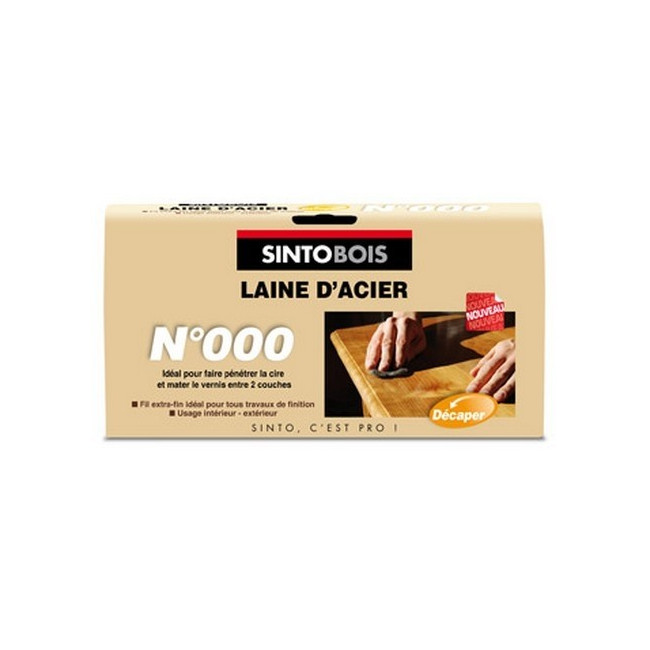 Laine d'acier Sintobois
