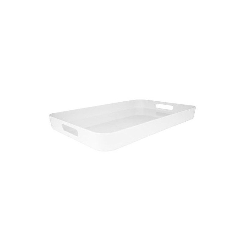 plateau rectangulaire l gallery, zak designs blanc - zak!designs