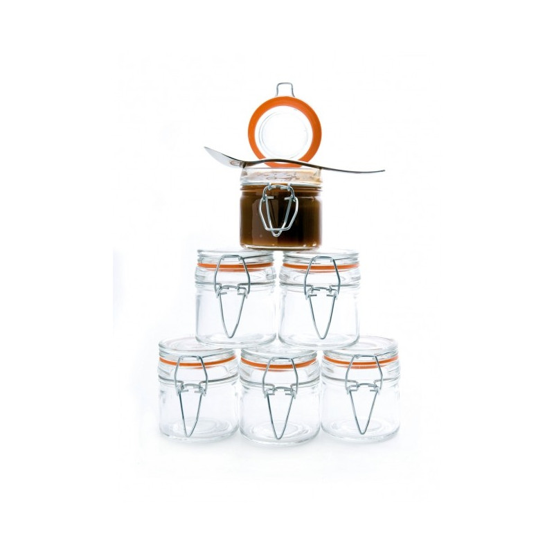 6 Mini Bocaux Confiture Le Parfait