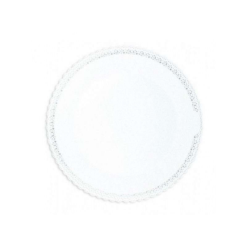 Scrapcooking - Plat dentelle, Scrapcooking Rond blanc - ScrapCooking