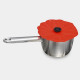 Couvercle silicone Coquelicot, Charles Viancin