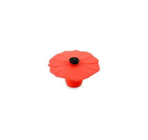 Bouchon à vin en silicone coquelicot, Charles Viancin