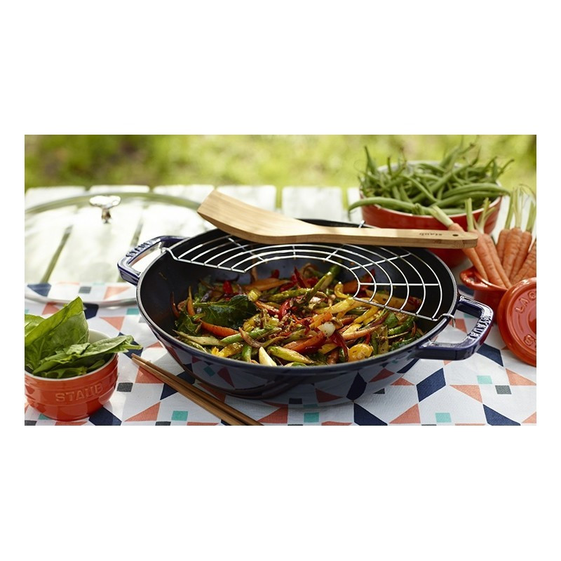 Staub - Wok 30 cm, Staub Noir - Staub