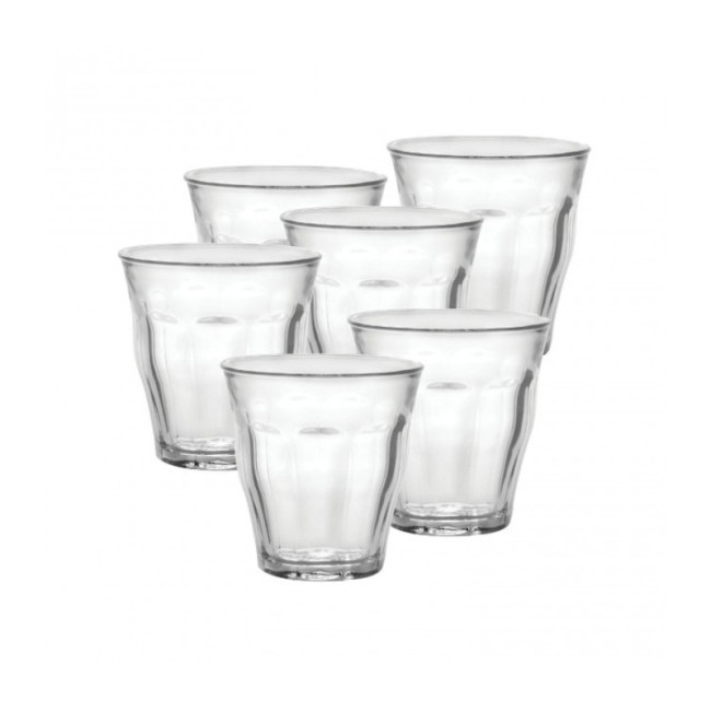 Coffret 6 Gobelets Picardie 22cl, Duralex
