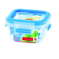 Boîte alimentaire carrée 0,25 L Clip & Close