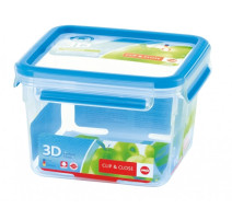 Boîte alimentaire carrée 0,85 l Clip & Close