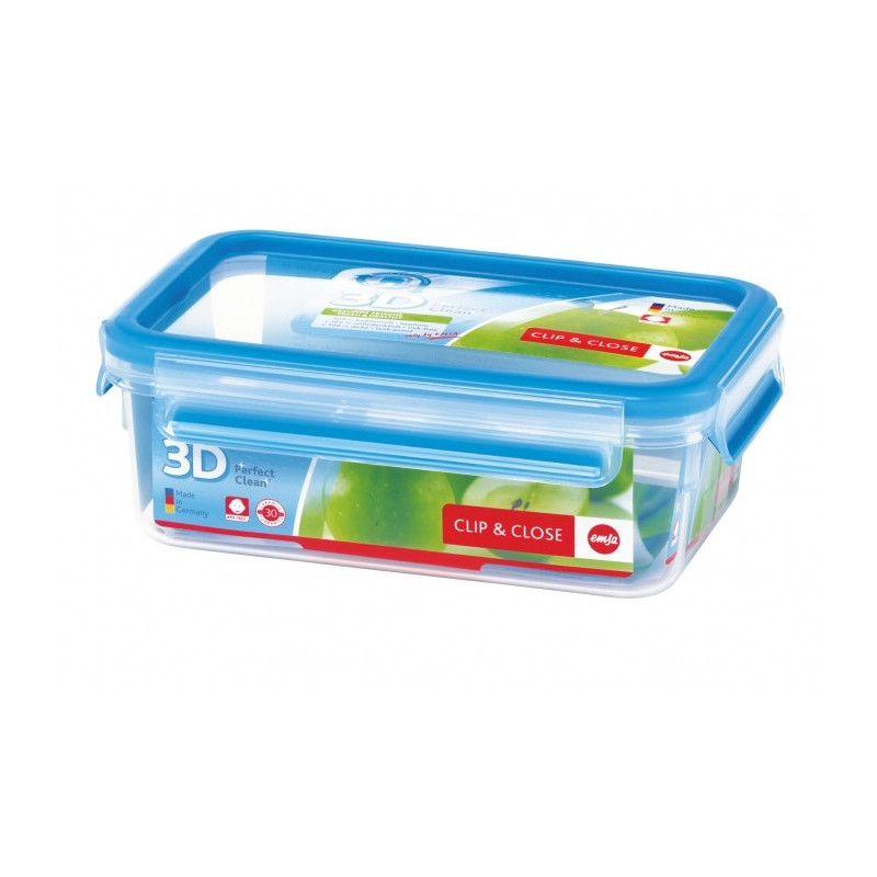 Boîte alimentaire rectangulaire 1l Clip & Close