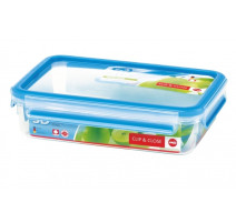 Boîte alimentaire rectangulaire 1,2 l Clip & Close