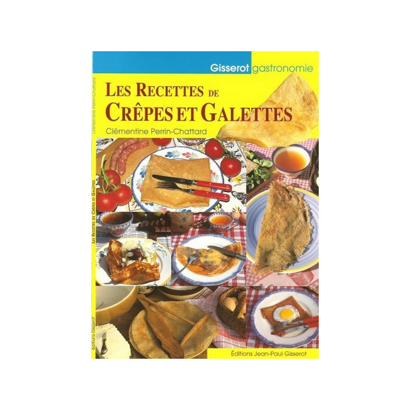 Livre de recettes crêpes et galettes - KRAMPOUZ