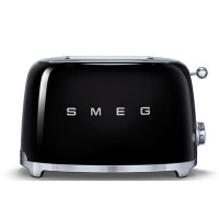 Toaster 2 tranches Années 50 Noir, SMEG