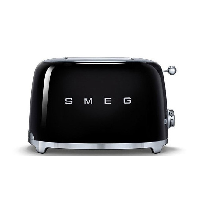 Toaster 2 tranches Années 50 Noir, SMEG