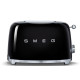 Toaster 2 tranches Années 50 Noir, SMEG