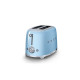 Toaster 2 tranches Années 50 Bleu, SMEG