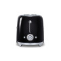 Grille pain 4 tranches Années 50 Noir, SMEG