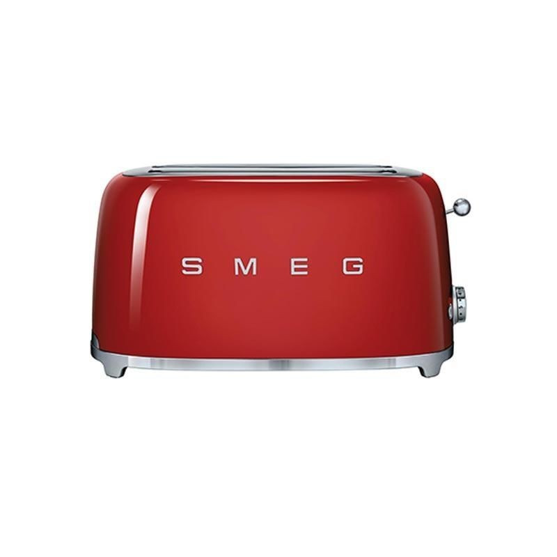 Acheter un grille-pain 4 tranches Années 50 Rouge, SMEG